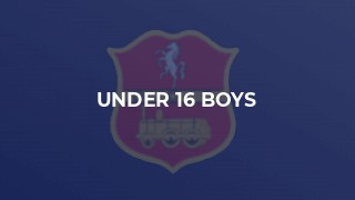 Under 16 boys