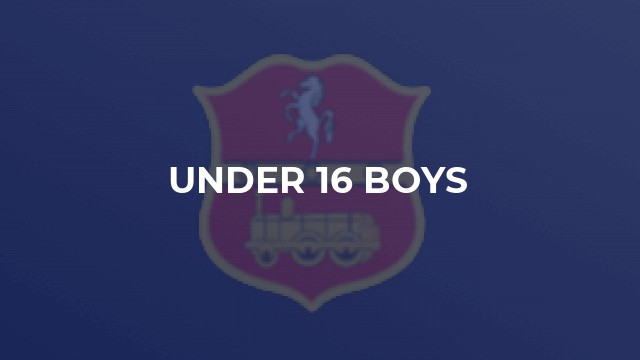 Under 16 boys