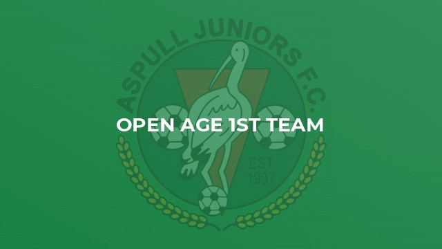 Open Age 1st Team