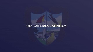 U12 Spitfires - Sunday