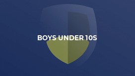 Boys Under 10s