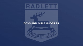Boys and Girls Under 7s