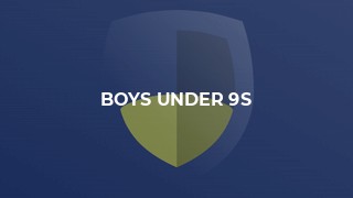 Boys Under 9s