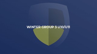 Winter Group 3 U10/U11