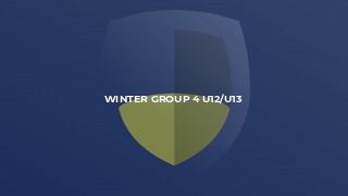 Winter Group 4 U12/U13