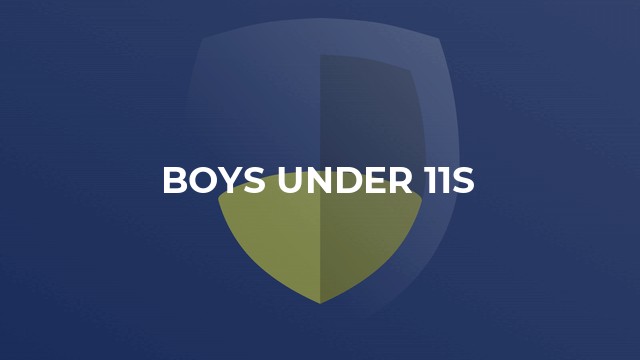 Boys Under 11s