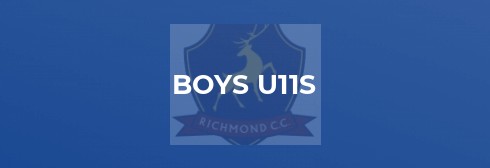 Richmond U11As beat Indian Gymkhana in Top of Table Clash
