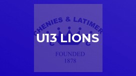 U13 Lions