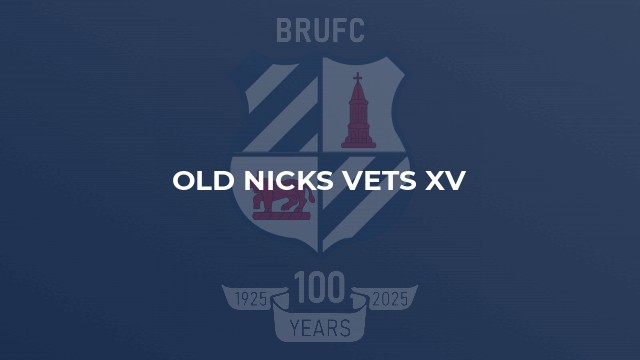 Old Nicks Vets XV