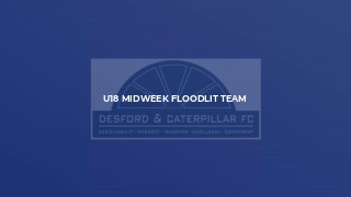 U18 Midweek Floodlit Team