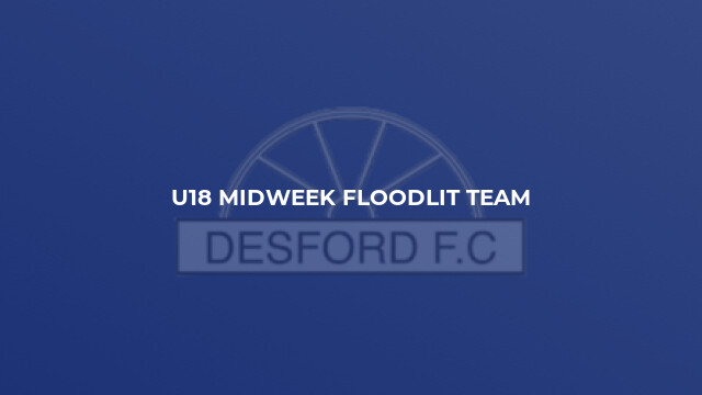 U18 Midweek Floodlit Team