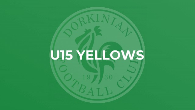 U15 Yellows