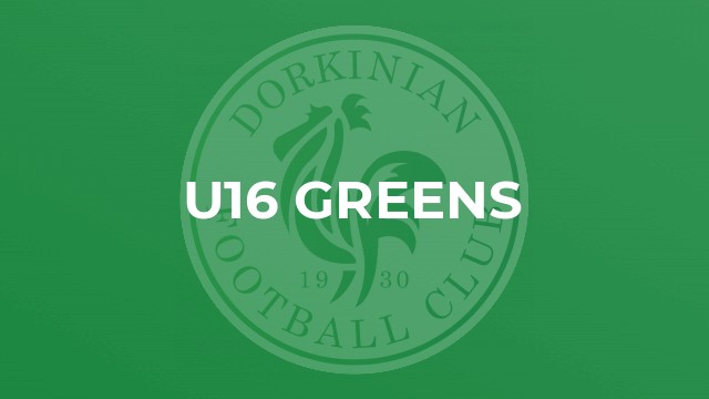 U16 Greens