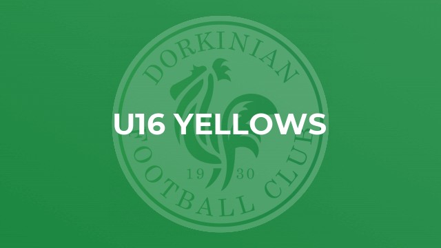 U16 Yellows