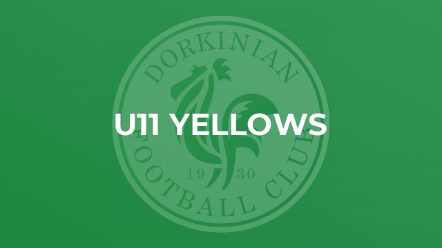 U11 Yellows