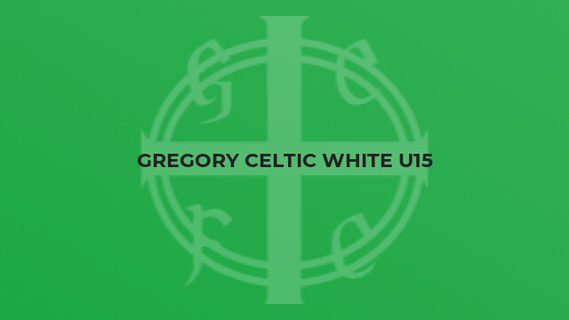 Gregory Celtic White U15