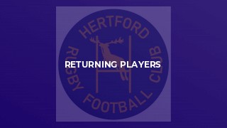 Returning Players