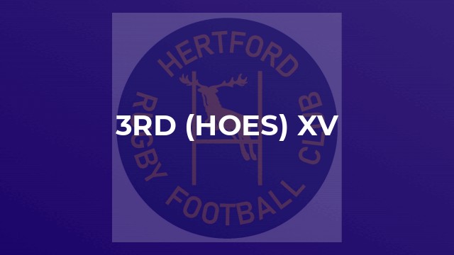 3rd (Hoes) XV