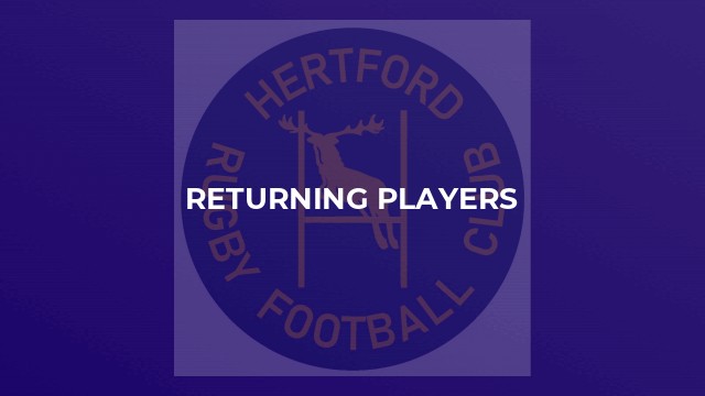 Returning Players
