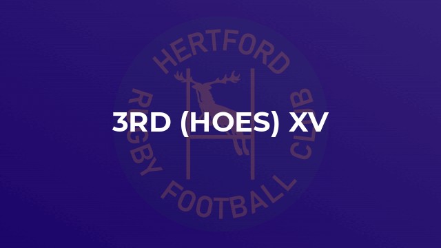 3rd (Hoes) XV