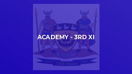 Academy - 3rd XI