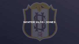 Winter 24/25 - Jones