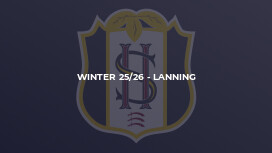 Winter 25/26 - Lanning