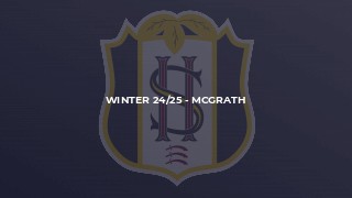 Winter 24/25 - McGrath