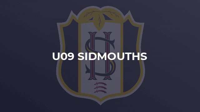 U09 Sidmouths