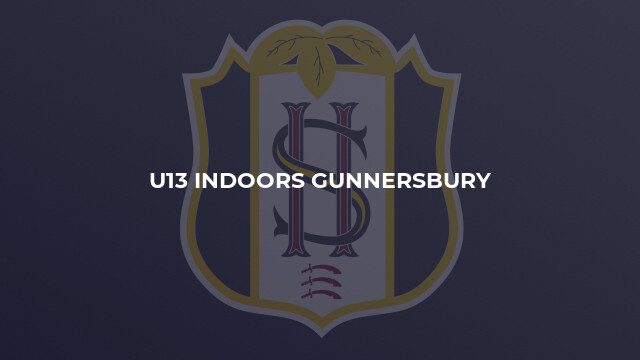 U13 Indoors Gunnersbury