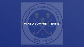 Mixed Summer teams