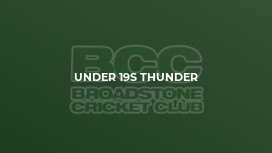 Under 19s Thunder