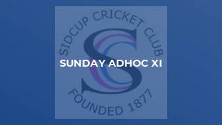 Sunday Adhoc XI
