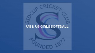 U11 & U9 Girls Softball