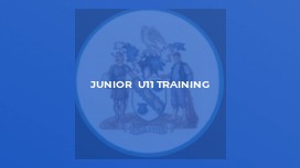 JUNIOR  U11 TRAINING