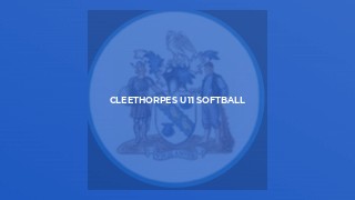 Cleethorpes U11 softball