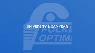 University & Gap Year