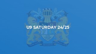 U9 Saturday 24/25