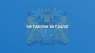 U9 Tardini Sat 24/25