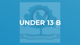 Under 13 B