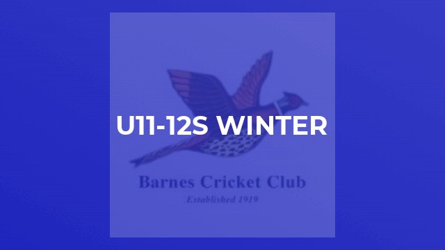 U11-12s Winter