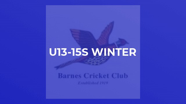 U13-15s Winter