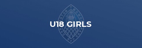 HARTLEPOOL ROVERS U18's FEMALES 12 - 15 DMP U18's FEMALES 'THE STINGRAYS'