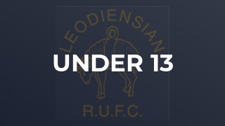 Under 13