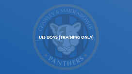 U13 Boys (Training Only)