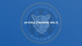 U9 Girls (Training Only)