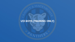 U13 Boys (Training Only)
