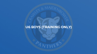 U6 Boys (Training Only)