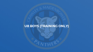 U8 Boys (Training Only)