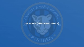 U8 Boys (Training only)